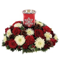 Shimmering Snowflake Centerpiece - Keepsake (BF361-11K)